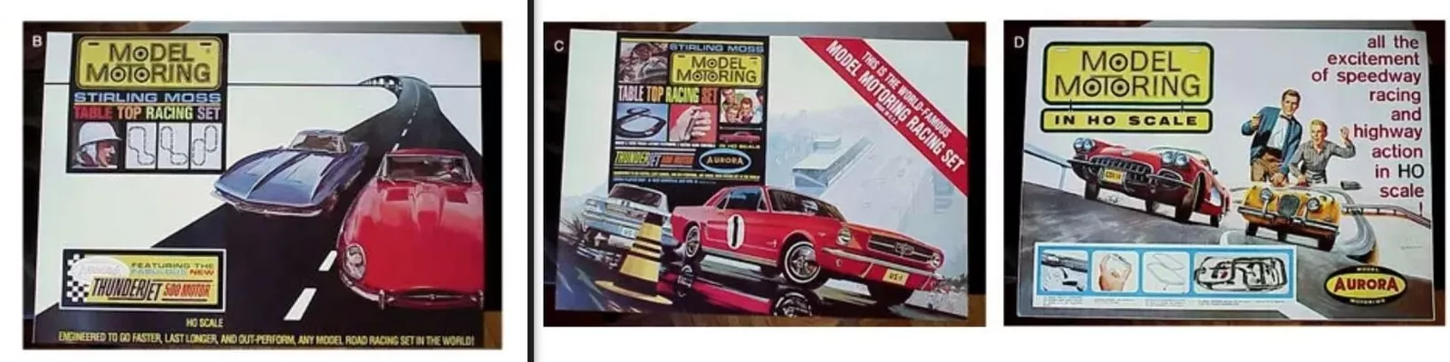 3 Model Motoring Posters - $11.99